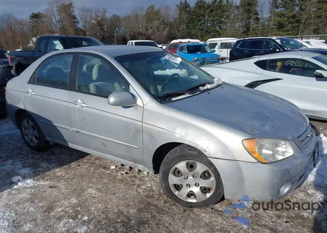 2006 Kia Spectra Ex/Lx/Sx from USA, damaged, VIN KNAFE121765254501